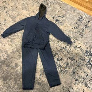 Sweatsuit heavy lined - super warm